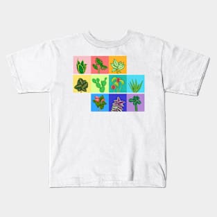 Plant Illustration Collage Kids T-Shirt